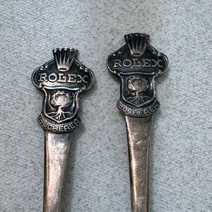 Rolex Silver Heritage Spoons